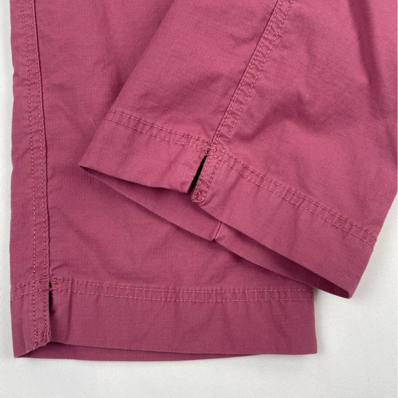Eddie Bauer Capri Pants Womens Size T8 Pink Casual Elastic Waist 32x23” Measured - Picture 8 of 8